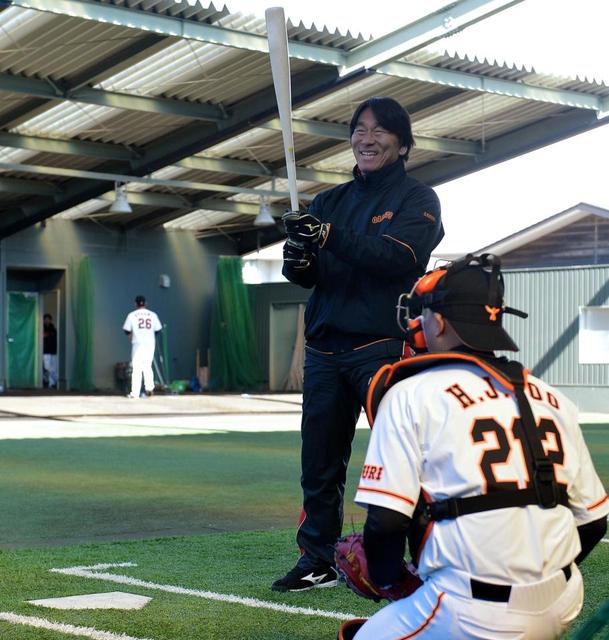松井秀喜氏「昔、巨人の選手でした」