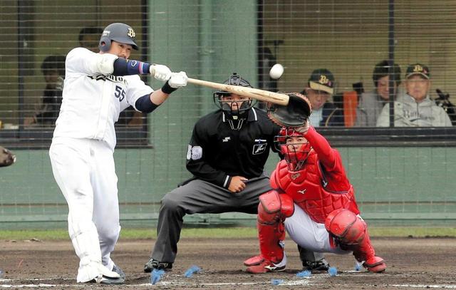 オリT岡田“一発回答”で1軍切符