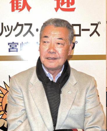 　臨時コーチのため宮崎入りした福本氏