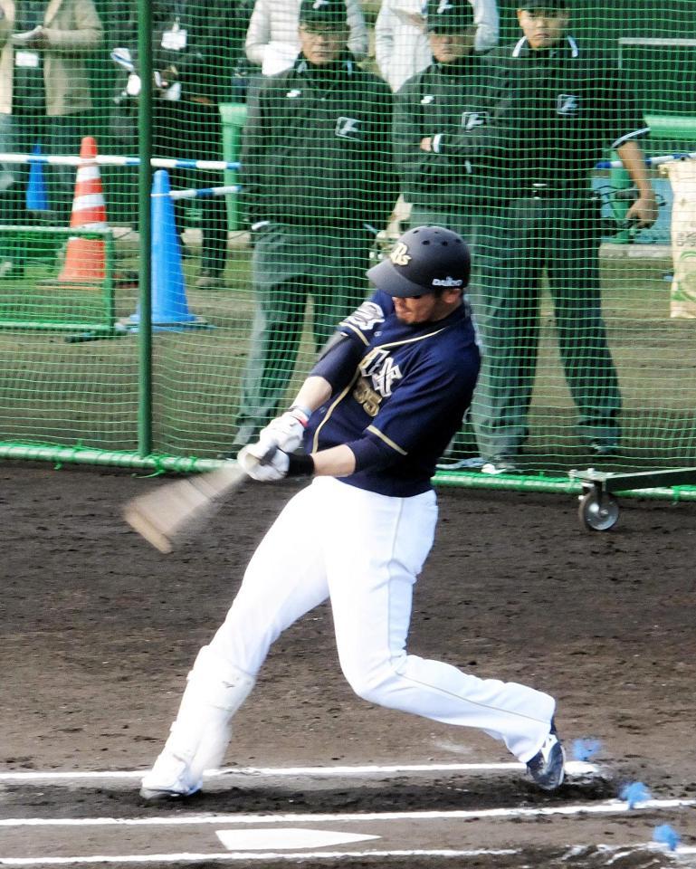 １軍に合流し快音を連発するＴ-岡田