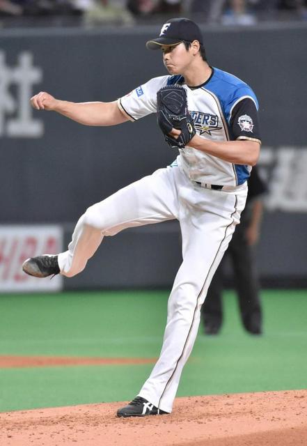 ハム大谷まだ調整も１６２キロ！５回８Ｋ