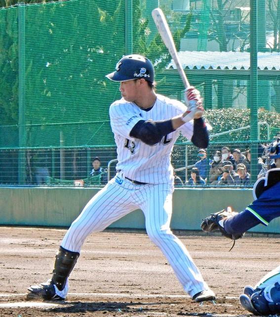 Ｍドラ１平沢 初２軍戦で初の３安打