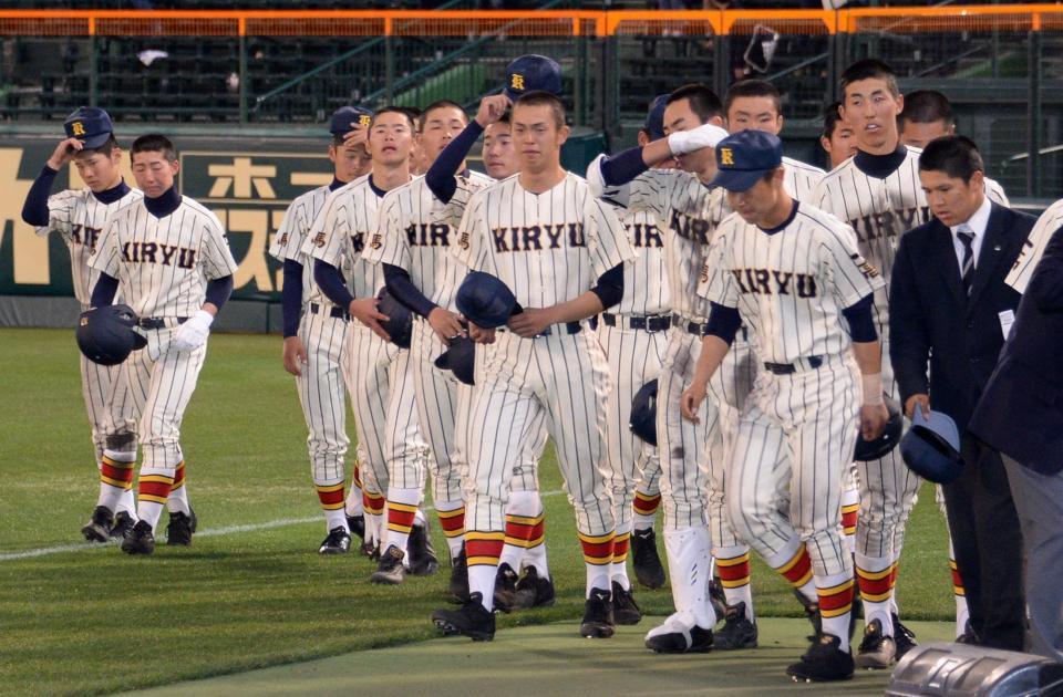 桐生第一、部長の定年勝利で飾れず涙/野球/デイリースポーツ online