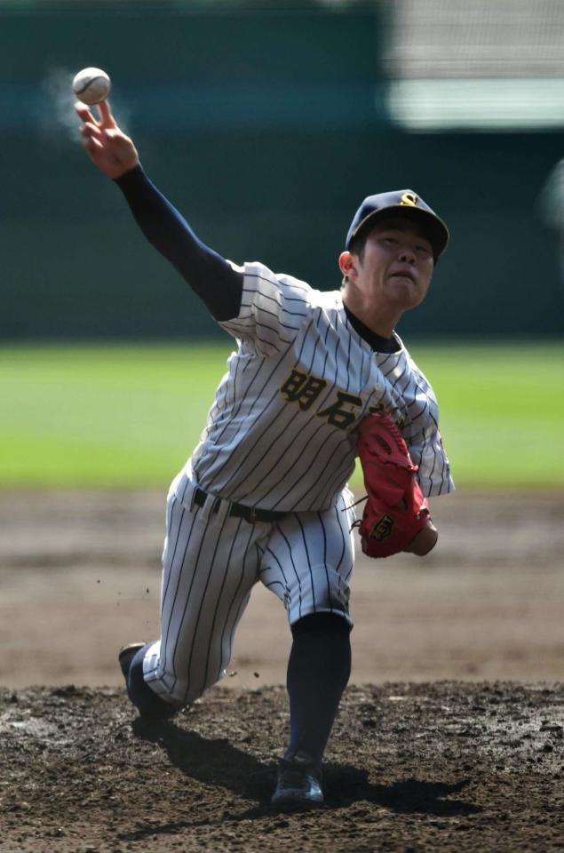 初出場 明石商 東邦下して８強進出 野球 デイリースポーツ Online