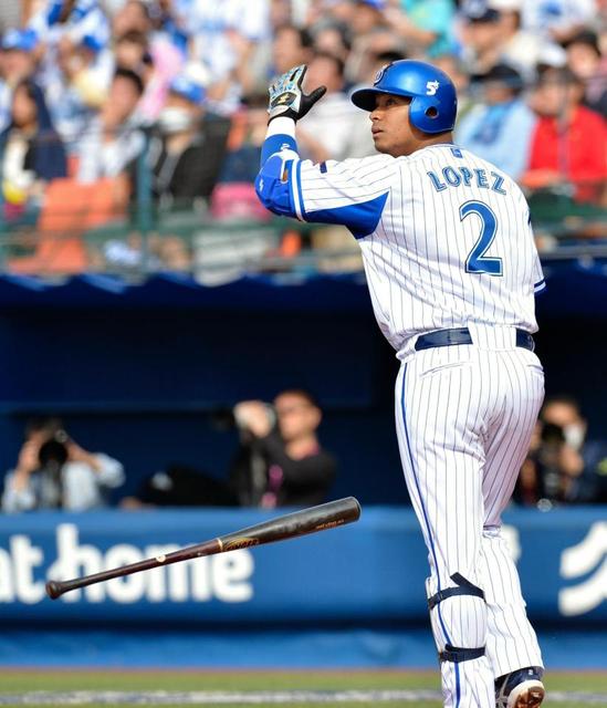 横浜 DeNA ベイスターズ　ホセ・ロペス　バット Deロペス、5番に入って3打席連発/野球/デイリースポーツ online