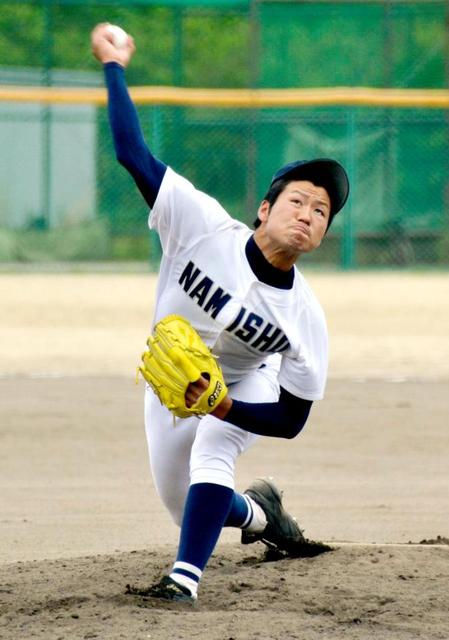 大体大浪商 西田２回４ｋの好投 野球 デイリースポーツ Online
