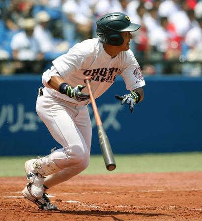 初優勝に貢献した中京学院大の吉川