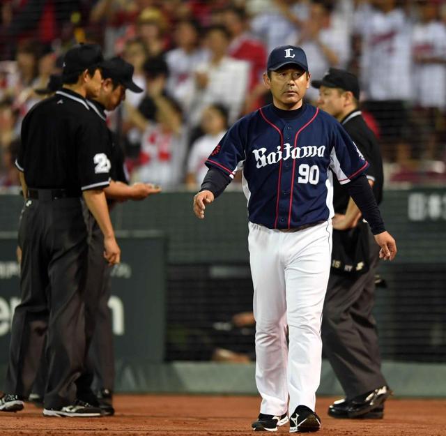 西武・田辺監督怒り「野球にならない」