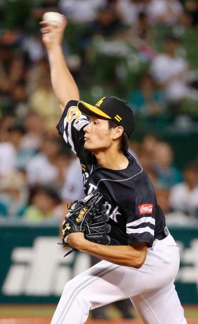 ソフトバンク・武田がリーグトップタイの11勝目　チームは60勝到達