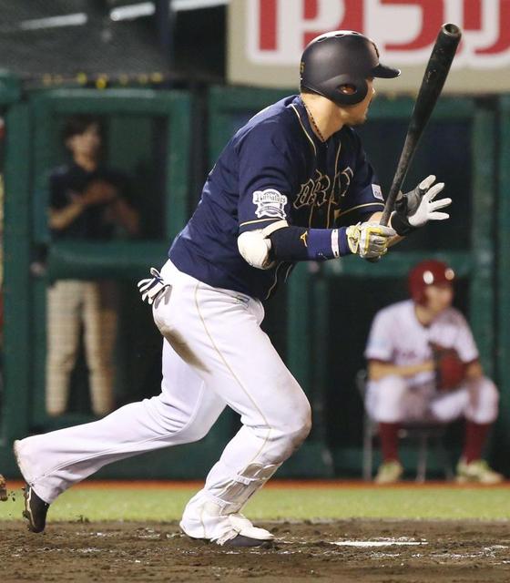 オリックスＴ岡田が意地の３安打 前日先発落ちで「見返したかった」