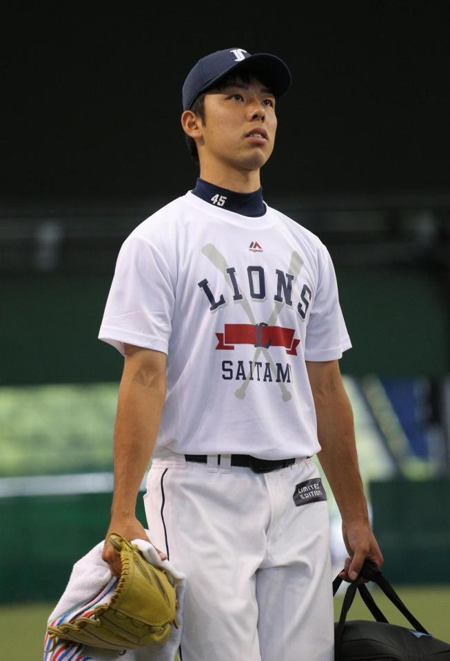 　１軍に初昇格した西武・本田圭佑