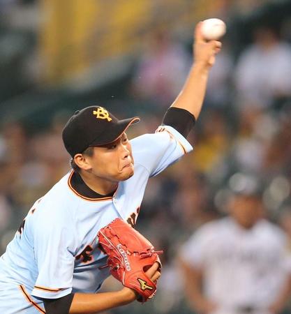 　１５日の広島戦に先発予定の巨人・田口