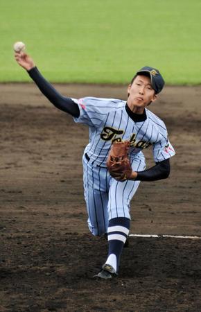 プロ志望届を提出した東海大市原望洋・島