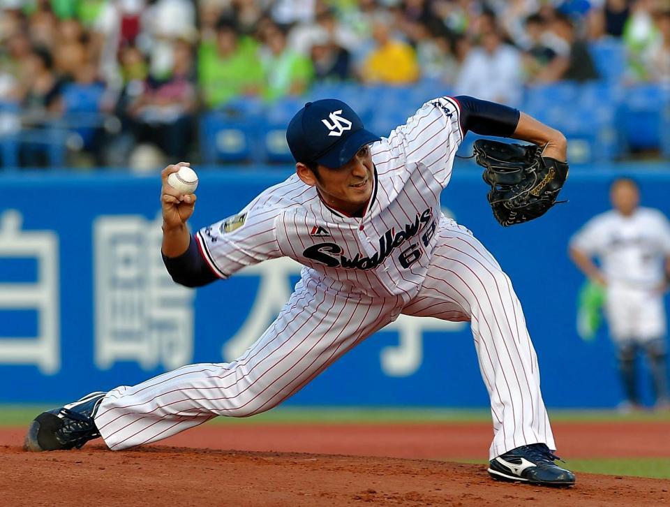 　２７日の阪神戦に先発する山中