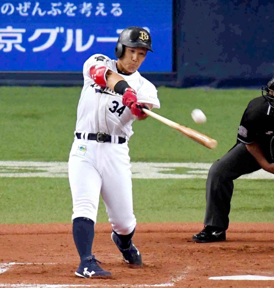 　１日の楽天戦に４番でスタメン出場するオリックス・吉田正