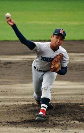 プロ志望届を提出した横浜・藤平