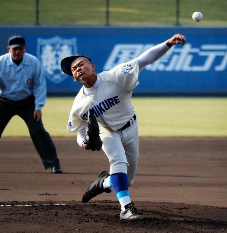 　決勝では苦しい投球となったが、準優勝の立役者となった呉のエース・池田