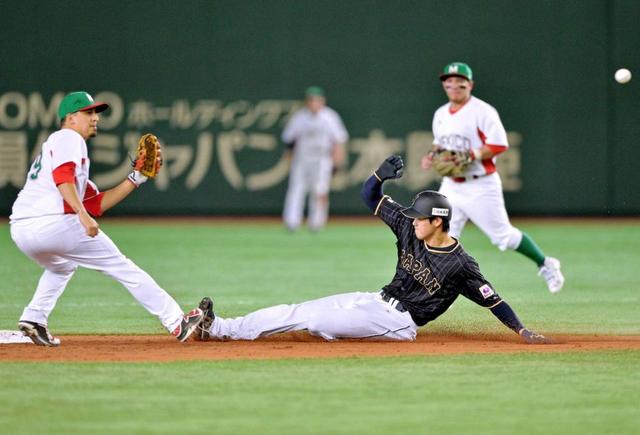 大谷、大暴れ　侍野手初スタメンで４の２！３得点