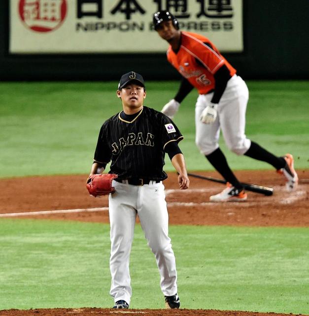 侍ジャパン２番手・田口も失点重ねる　８番打者に３ラン被弾