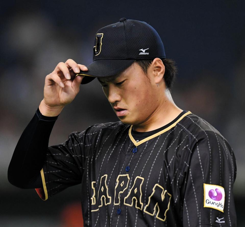 侍ジャパン先発石田は３回４失点 経験を今後に生かしていきたい 野球 デイリースポーツ Online