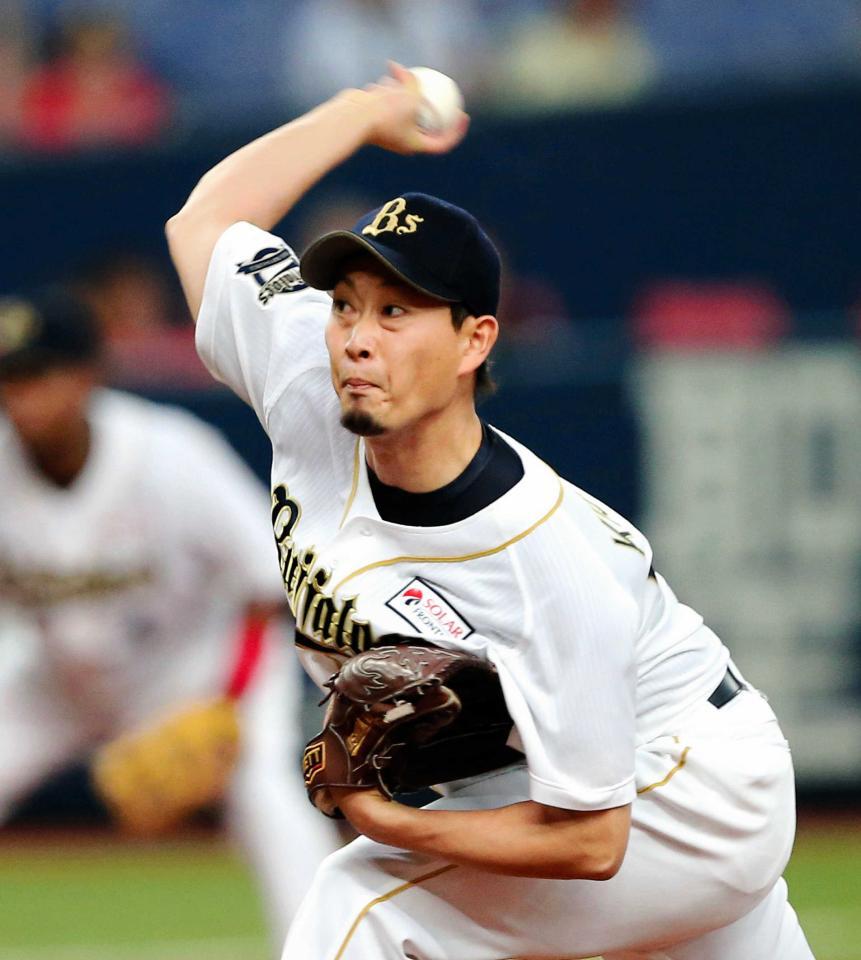 　先発再転向を目指すオリックス・岸田