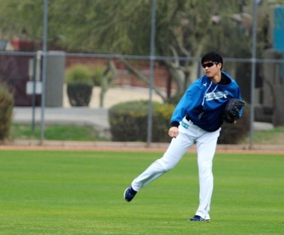 日本ハム大谷が別メニュー調整「普通にはこなせている」