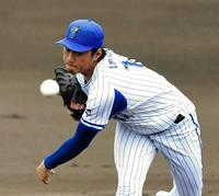 順調な仕上がりを見せたＤｅＮＡ・石田健大＝宜野湾（撮影・園田高夫）