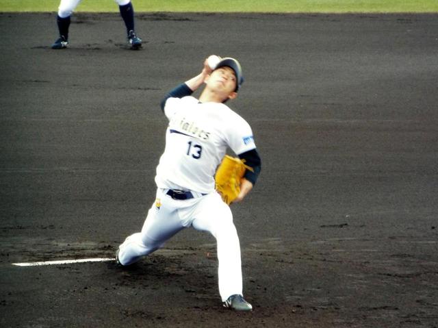 オリックス新人４投手の明暗分かれる　ドラ８沢田が好投、ドラ１山岡は３失点