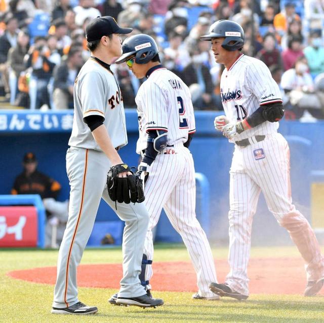 Ｇ投“崩程式”４連敗 山口鉄－マシソン踏ん張れず４失点