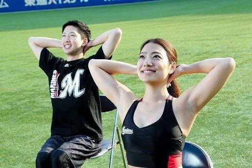 ロッテが今年もＹＯＧＡタイム実施