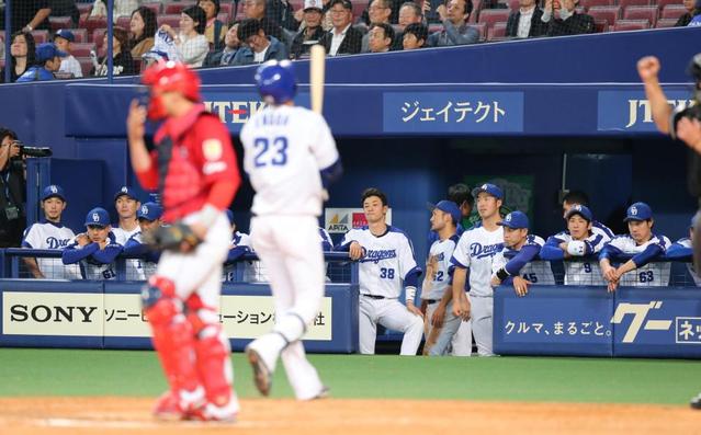中日 勝利目前で追いつかれドロー 12球団唯一勝ちなし