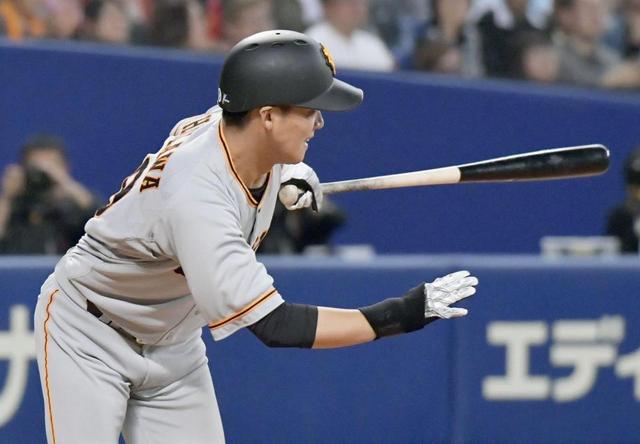巨人の石川慎吾がトレード移籍後初打点