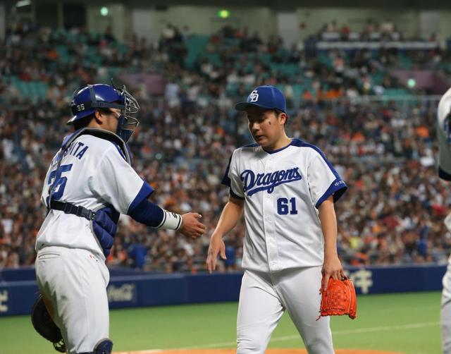 中日５度目逆転負け…若松、六回につかまる