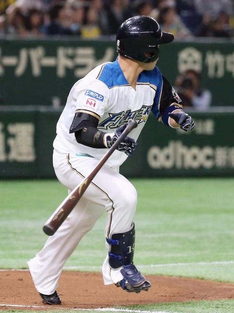 日本ハム・近藤が先制打　打率４割超えの絶好調男が適時二塁打