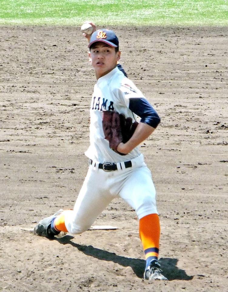 春季兵庫大会２回戦・伊川谷北戦で登板した市尼崎・辻井