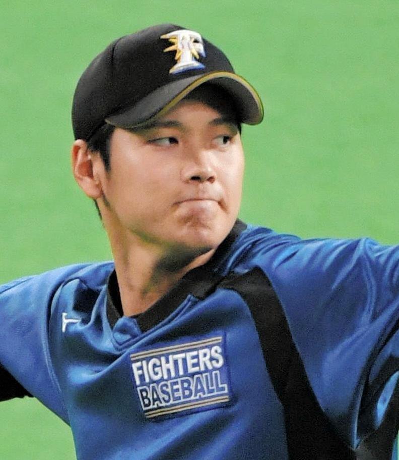 　日本ハムの大谷翔平