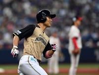 日本ハム・田中賢が同点の2号ソロ弾 「真っすぐだけ狙って」/野球