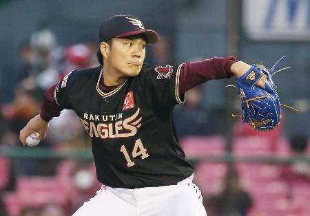 楽５-０ロ（１０日） 楽天の則本が２年ぶりの完封