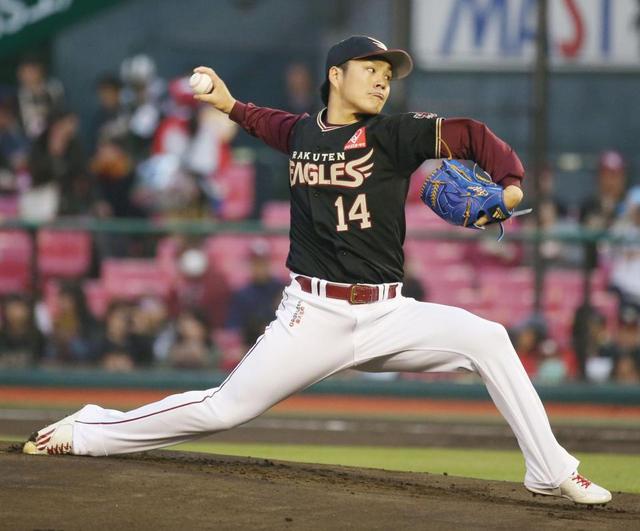 楽天　則本が完封４勝目、球団新の４試合連続２桁奪三振　アマダーが満塁弾援護