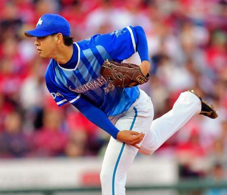 力投するＤｅＮＡ・平良＝マツダスタジアム