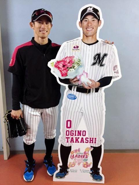 荻野と「等身大フォトパネル」