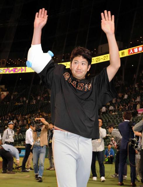 巨人・菅野　単独トップ６勝目「ピンチでギア上げる練習、いつも通り」