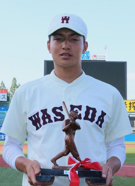 清宮の先輩、早大・加藤が２年春に首位打者　捕手から外野へコンバート