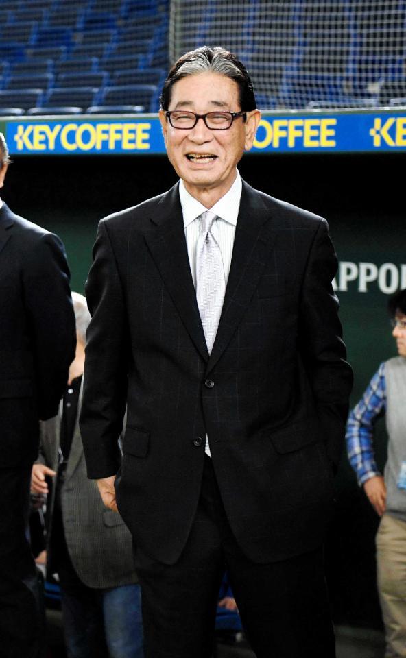 　交流戦について熱く語った楽天・星野球団副会長