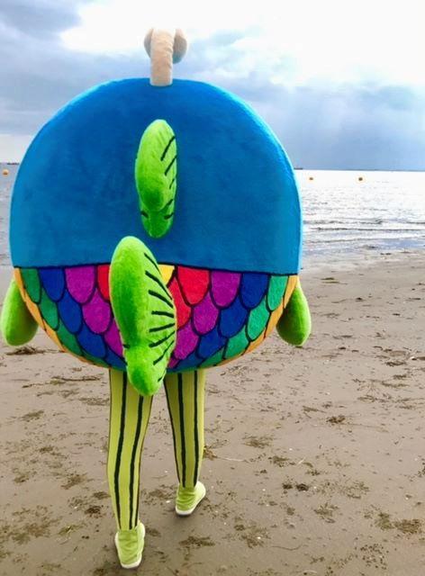 海に戻る「謎の魚」