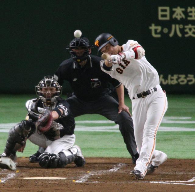 巨人・坂本勇が猛打賞　３戦ぶりのスタメンで復活アピール