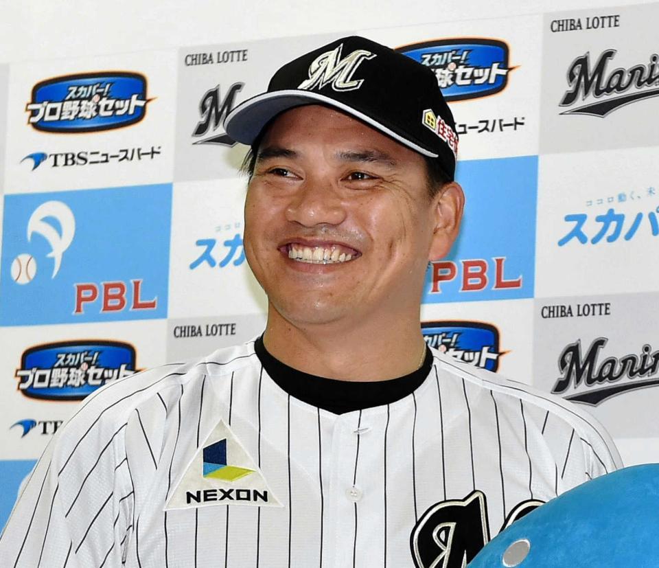 ロッテ井口が今季限りで現役引退 午後から会見/野球/デイリー