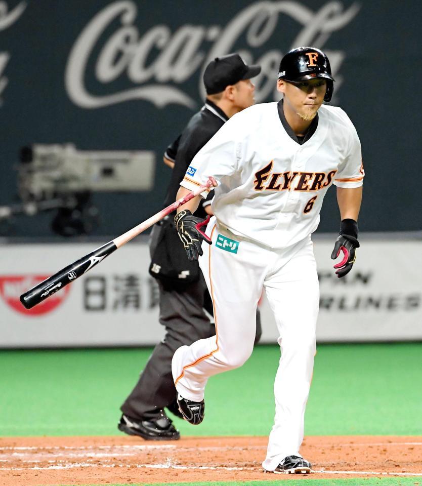 日本ハム 4番の中田が9号先制弾 「何とか打ったろうって思っていた」/野球/デイリースポーツ online