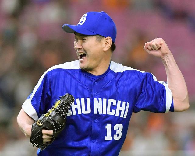 42歳、中日・岩瀬 3年ぶりセーブで最多記録更新403S/野球