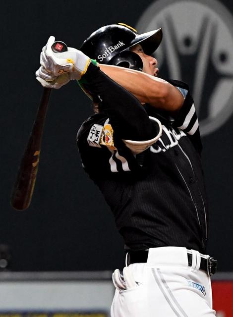 ソフトバンク来た今季初単独首位 柳田22号 豪雨被害の九州に勇気届けた 野球 デイリースポーツ Online